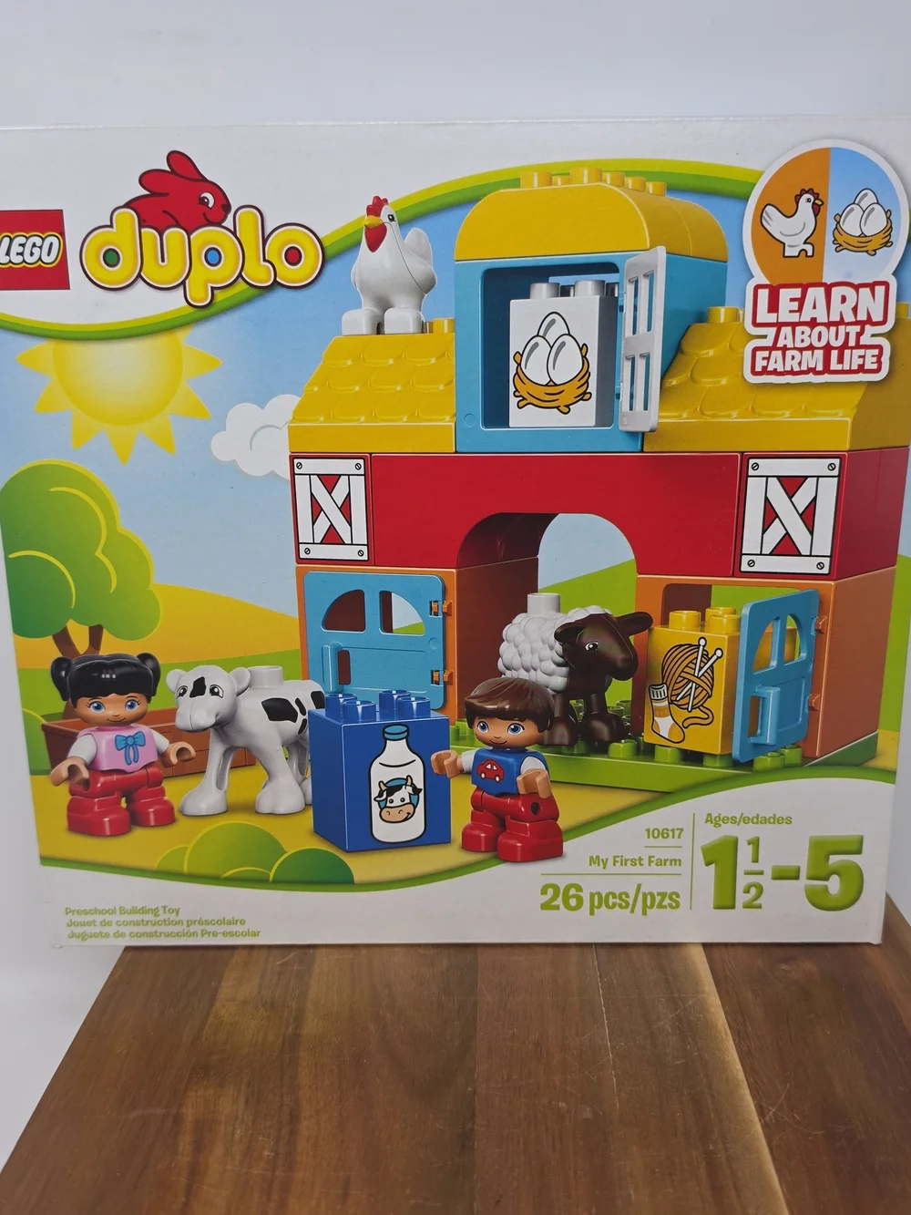 Lego Duplo My First Farm Playset - Red/Yellow/Blue